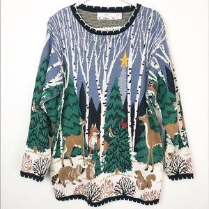 COPY - Orvis Vintage Knit Christmas Sweater M